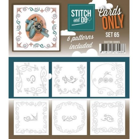 (COSTDO10065)Stitch & Do - Cards only - Set 65