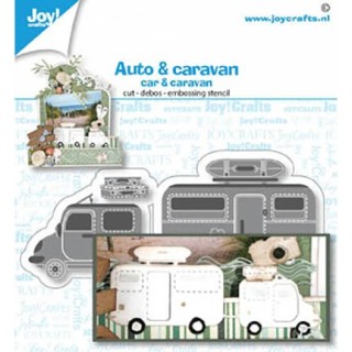 (6002/1480)Cutting debossing embossing dies car & caravan