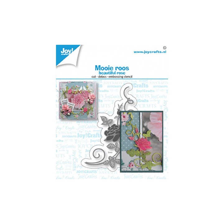 (6002/1502)Cutting debossing embossing dies beautiful rose