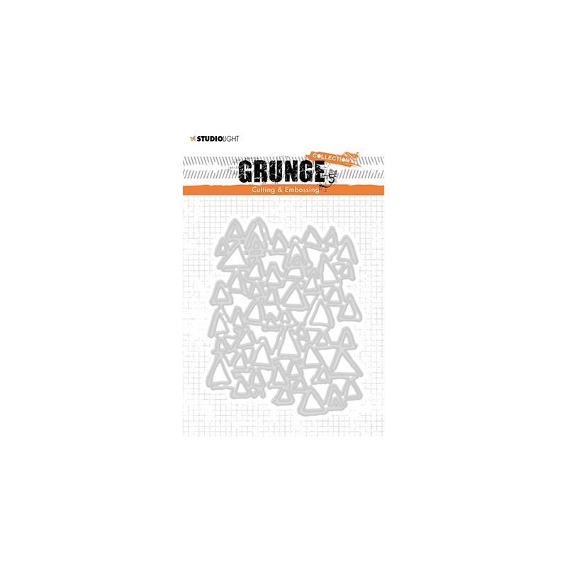 (STENCILSL272)Studio Light Cutting and Embossing Die, Grunge Collection 4.0, nr.272