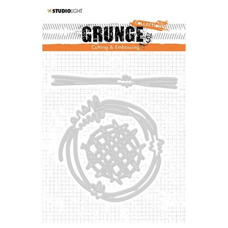(STENCILSL273)Studio Light Cutting and Embossing Die, Grunge Collection 4.0, nr.273