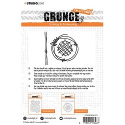 (STENCILSL273)Studio Light Cutting and Embossing Die, Grunge Collection 4.0, nr.273