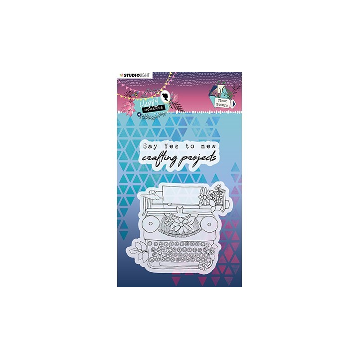 (STAMPHM458)Studio light Stamp Happy Moments nr.458
