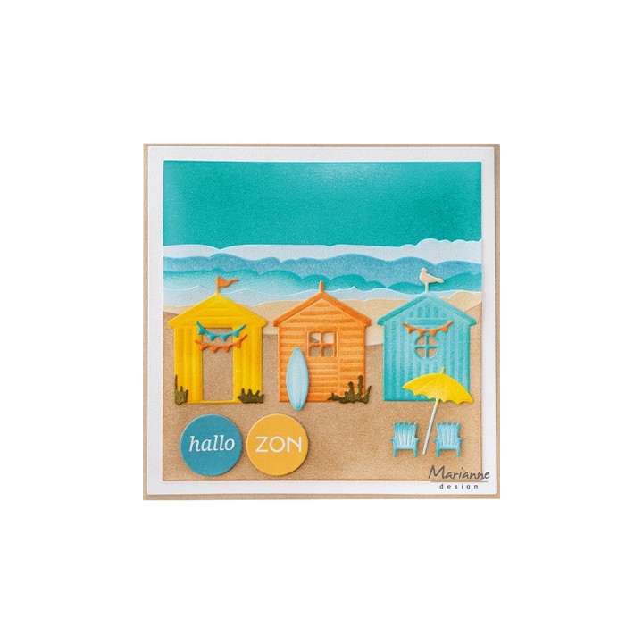 (LR0662)Creatables Beach Houses set