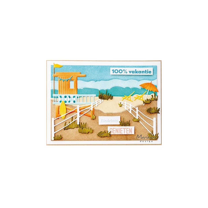 (LR0662)Creatables Beach Houses set