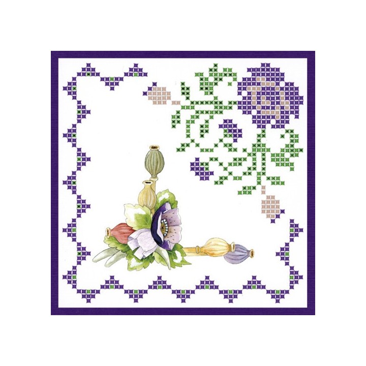 (SPDO034)Sparkles Set 34 - Precious Marieke - Delicate Flowers - Poppy
