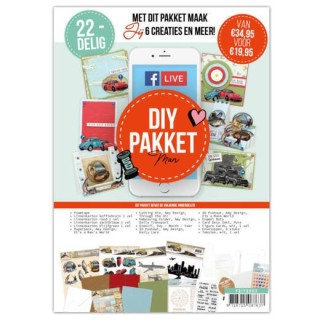 (FDIY0003)Facebook Live DIY Pakket - Men