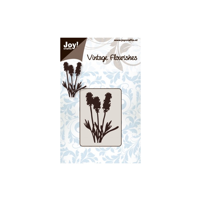 (6003/0031)Schablone Vintage Flourishes - Blumen/Blätter nr. 3