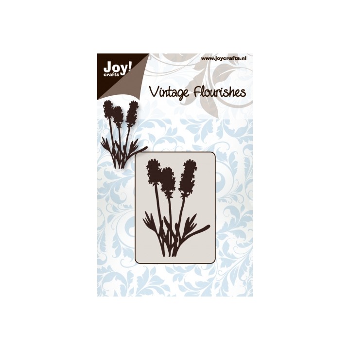 (6003/0031)stencil Vintage Flourishes - bloem/bladeren nr. 3