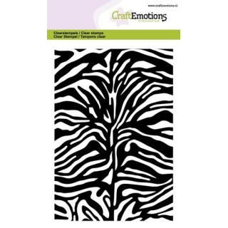 (1313)CraftEmotions clearstamps A6 - zebra print