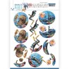 (SB10454)3D Push Out - Amy Design - Underwater World - Deepsea Diving