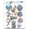 (SB10455)3D Push Out - Amy Design - Underwater World - Sea Animals