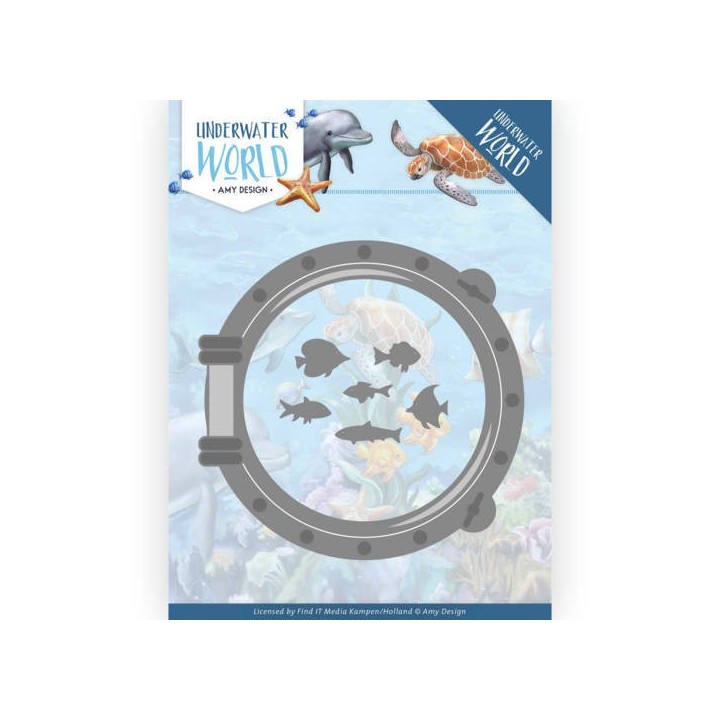(ADD10210)Dies - Amy Design - Underwater World - Porthole