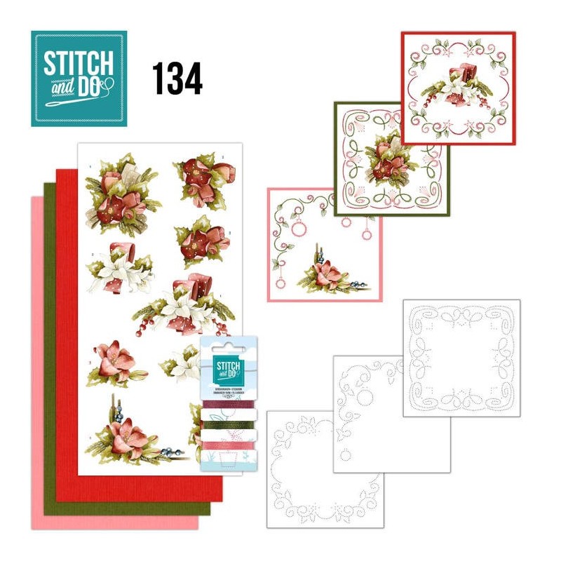 (STDO134)Stitch and Do 134 - Precious Marieke - Touch of Christmas
