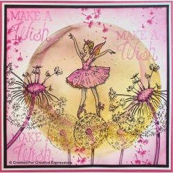 (PI066)Pink Ink Designs Clear stamp Dandelion ballet