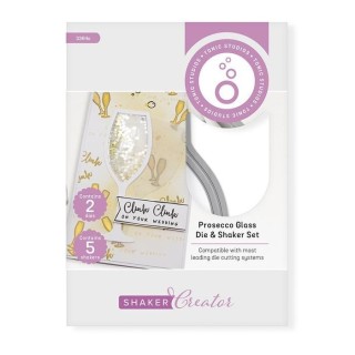 (3364E)Tonic Studios • Shaker Creator prosecco glass die set