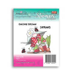 (PD8074)Polkadoodles Gnome Grown Clear Stamps