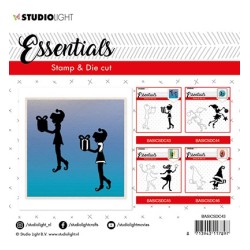 (BASICSDC43)Studio light Stamp & Die Cut Essentials 43