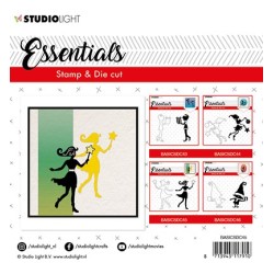 (BASICSDC45)Studio light Stamp & Die Cut Essentials 45