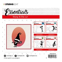 (BASICSDC46)Studio light Stamp & Die Cut Essentials 46