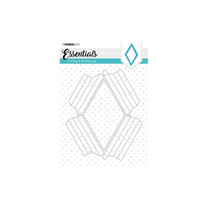 (STENCILSL295)Studio Light Cutting and Embossing Die, Essentials nr.295