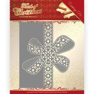 (PM10183)Dies - Precious Marieke - Touch of Christmas - Christmas Bow Border