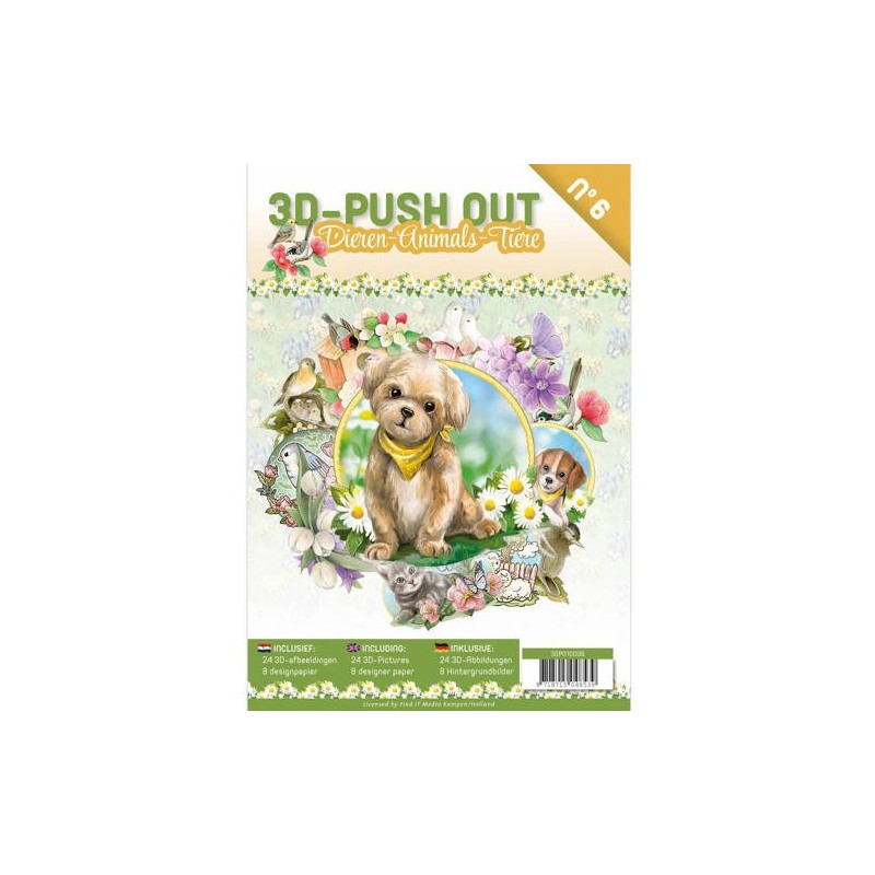 (3DPO10006)3D Push Out boek 6