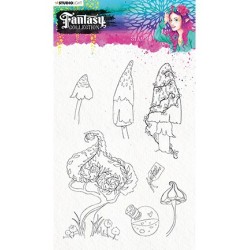 (STAMPFC477)Studio Light Clearstamp A5 Fantasy collection 3.0 nr.477