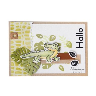 (ec0181)Clear Stamp Eline's Animals - reptiles