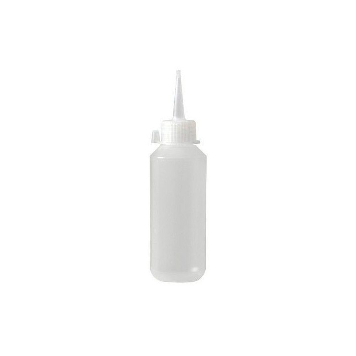 (349999/0110)Bottles with spout cap transparent 100ml 10pcs