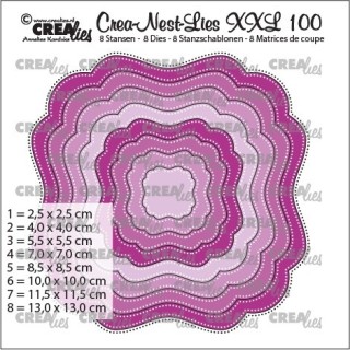 (CLNestXXL100)Crealies Crea-Nest-Lies XXL Fantasy shape A