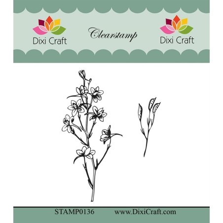 (STAMP0136)Dixi Craft Botanical Collection 2 Clear Stamp