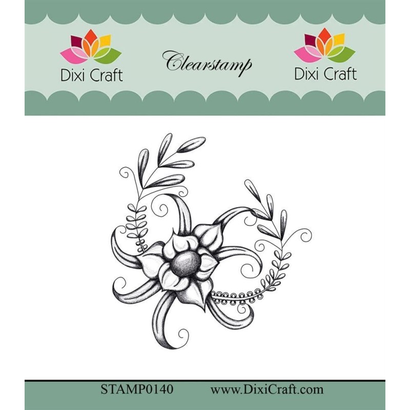 (STAMP0140)Dixi Craft Botanical Collection 6 Clear Stamp