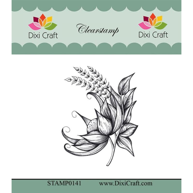(STAMP0141)Dixi Craft Botanical Collection 7 Clear Stamp