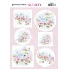 (CDS10020)Push Out Scenery - Yvonne Creations - Aquarella - Pink Blossom