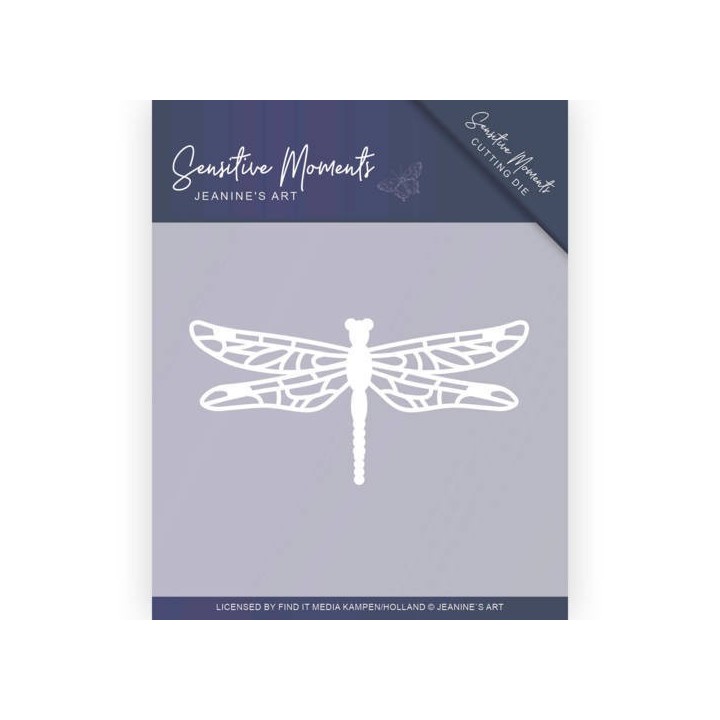 (JAD10101)Dies - Jeanine's Art - Sensitive Moments - Dragonfly