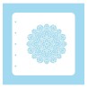 (COLST005)Nellies Choice Stencil Christmas Time -Mandala - for MSTS001