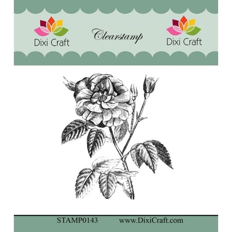 (STAMP0143)Dixi Craft Botanical Collection 9 Clear Stamp