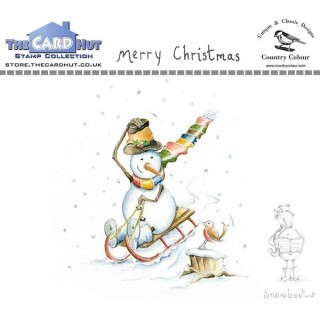 (CCSBMC)The Card Hut Snowboots: Merry Christmas Clear Stamps