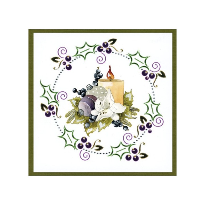 (DODO181)Dot and Do 181 - Precious Marieke - A Touch of Christmas - Candles