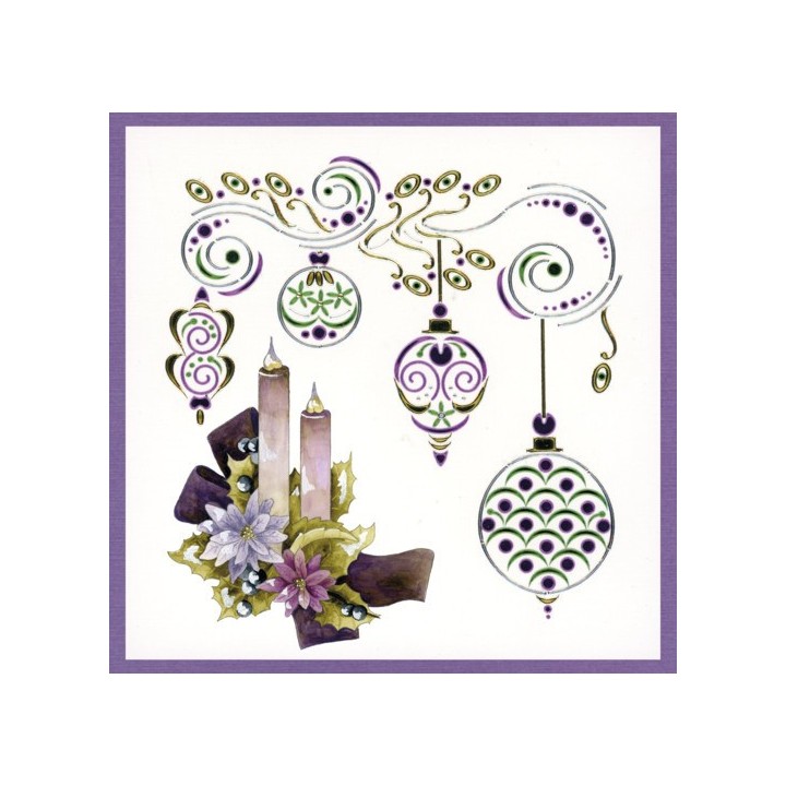 (DODO181)Dot and Do 181 - Precious Marieke - A Touch of Christmas - Candles