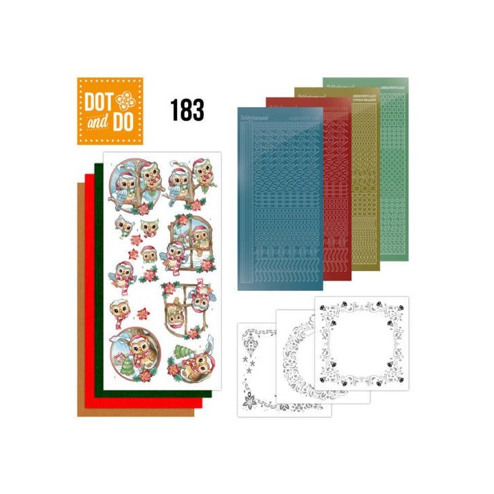 (DODO183)Dot and Do 183 - Yvonne Creations - Christmas Village - Christmas Village