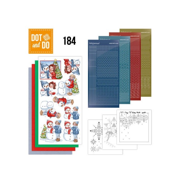 (DODO184)Dot and Do 184 - Yvonne Creations - Bubbly Girls - Christmas