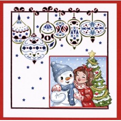 (DODO184)Dot and Do 184 - Yvonne Creations - Bubbly Girls - Christmas