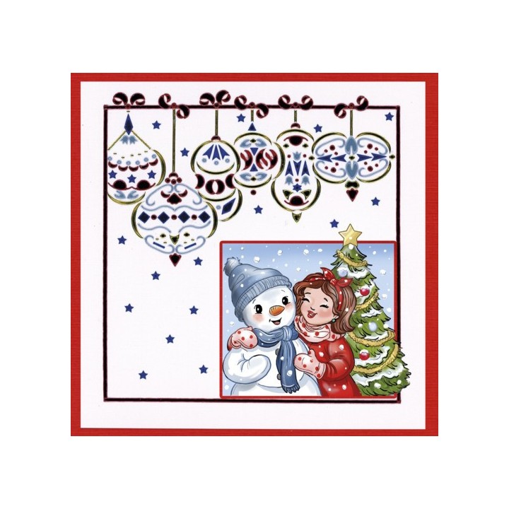 (DODO184)Dot and Do 184 - Yvonne Creations - Bubbly Girls - Christmas
