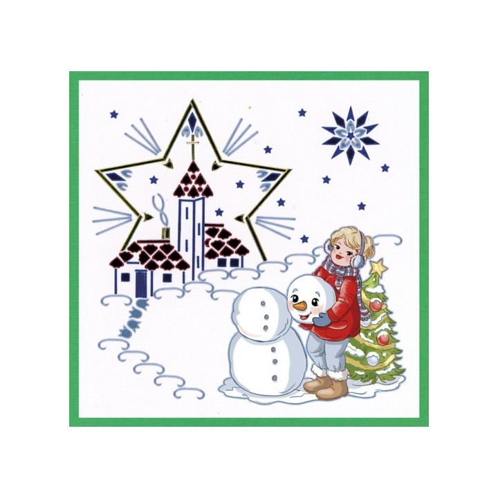 (DODO184)Dot and Do 184 - Yvonne Creations - Bubbly Girls - Christmas