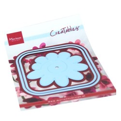 (LR0673)Creatables Square box & flower