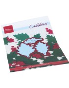 (LR0675)Creatables Holly leaves
