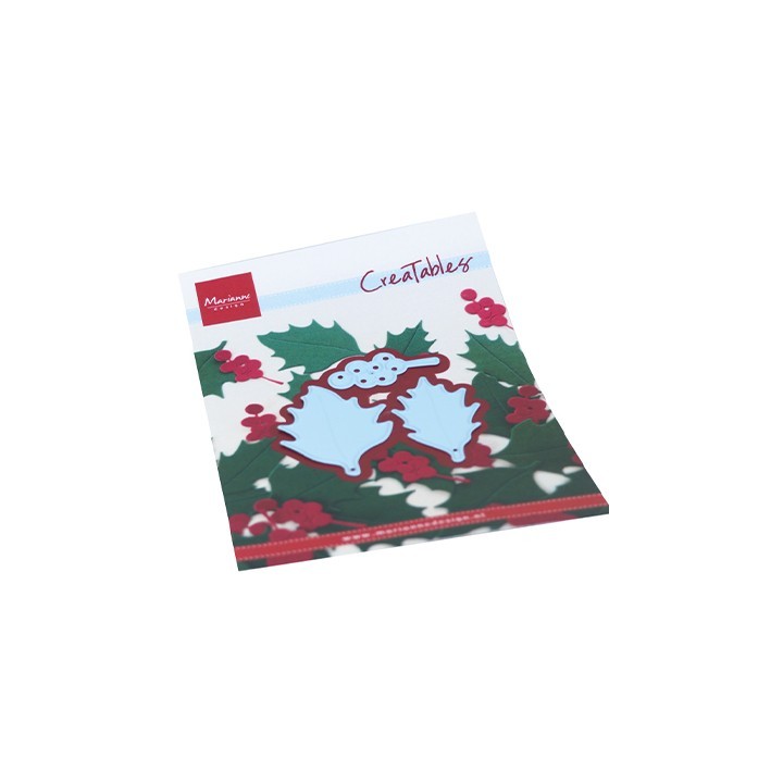(LR0675)Creatables Holly leaves