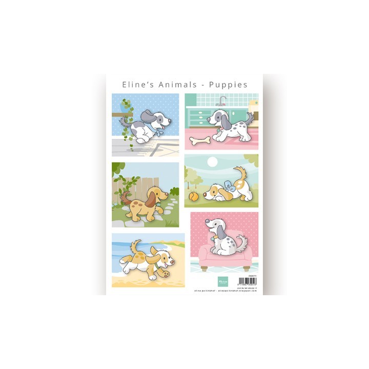 (AK0079)Eline's Animals Puppies
